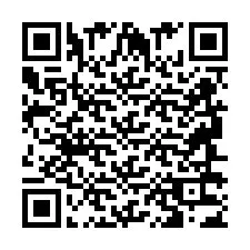 Código QR para número de telefone +2694633491