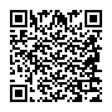 Codice QR per il numero di telefono +2694633499