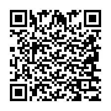 Codice QR per il numero di telefono +2694633534