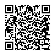 Código QR para número de teléfono +2694633762