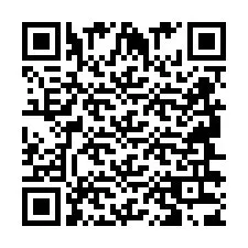 Codice QR per il numero di telefono +2694633854