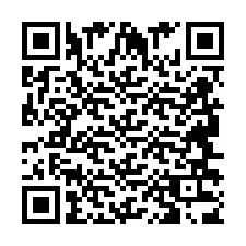 Codice QR per il numero di telefono +2694633872