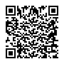 Codice QR per il numero di telefono +2694633889