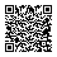 QR код за телефонен номер +2694636107