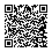 Código QR para número de telefone +2694636133