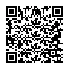 QR-koodi puhelinnumerolle +2694636163