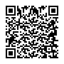 QR kód a telefonszámhoz +2694636168