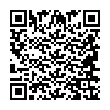 QR-код для номера телефона +2694636177