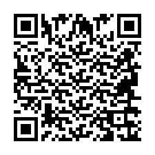 Código QR para número de telefone +2694636187