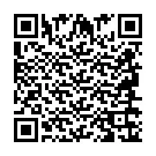 Kod QR dla numeru telefonu +2694636188