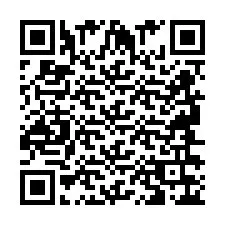 Codice QR per il numero di telefono +2694636258