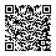 QR Code pour le numéro de téléphone +2694636268