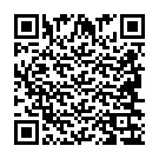 Código QR para número de telefone +2694636336