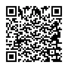 Codice QR per il numero di telefono +2694636343