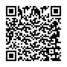 QR-code voor telefoonnummer +2694636344