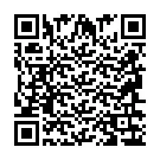 QR-koodi puhelinnumerolle +2694636351