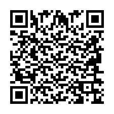 Codice QR per il numero di telefono +2694636408