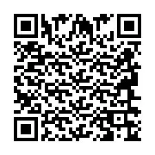 QR kód a telefonszámhoz +2694636410