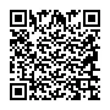 Código QR para número de teléfono +2694636421