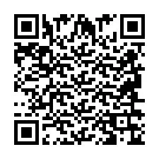 QR-код для номера телефона +2694636449