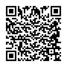 QR код за телефонен номер +2694636476