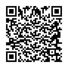 Código QR para número de telefone +2694636521