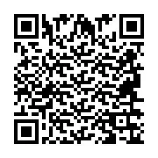 Código QR para número de telefone +2694636547