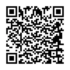 QR код за телефонен номер +2694636587