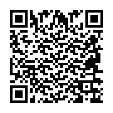 Codice QR per il numero di telefono +2694636607