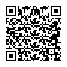 Codice QR per il numero di telefono +2694636613