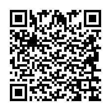 Codice QR per il numero di telefono +2694636642