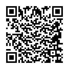 Código QR para número de teléfono +2694636657