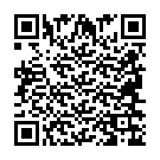 Código QR para número de teléfono +2694636663