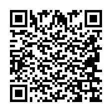 Código QR para número de teléfono +2694636673