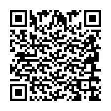 QR-code voor telefoonnummer +2694636680