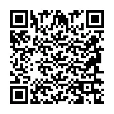 Codice QR per il numero di telefono +2694636811