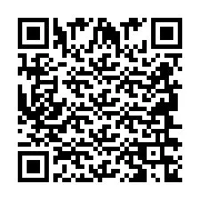 Codice QR per il numero di telefono +2694636854