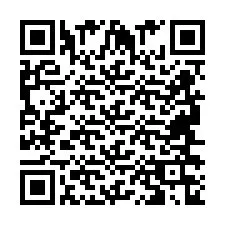 Código QR para número de teléfono +2694636867