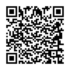 Codice QR per il numero di telefono +2694636904