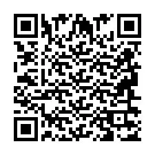 Codice QR per il numero di telefono +2694637005