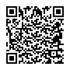 QR-код для номера телефона +2694637007