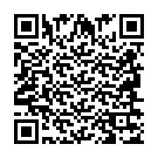 Kod QR dla numeru telefonu +2694637018