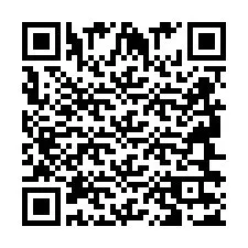 Codice QR per il numero di telefono +2694637020