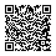 QR Code pour le numéro de téléphone +2694637025