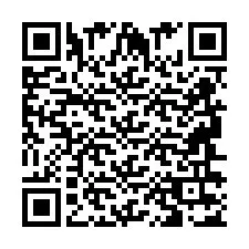 Código QR para número de teléfono +2694637055