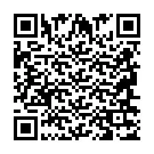 Codice QR per il numero di telefono +2694637071