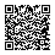 Codice QR per il numero di telefono +2694637237