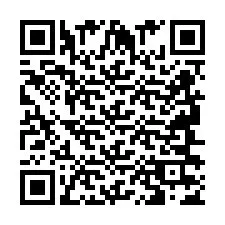 Código QR para número de telefone +2694637434