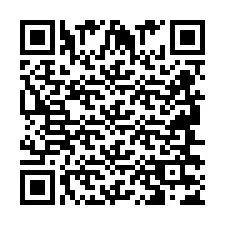 Codice QR per il numero di telefono +2694637464
