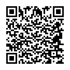 Codice QR per il numero di telefono +2694637477